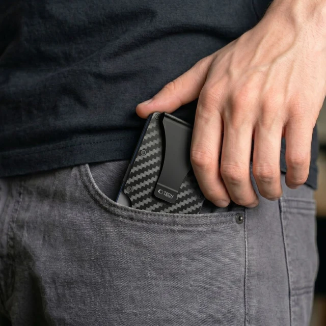 Гаманець Tech-Protect Thorn RFID Card Wallet Black (5906302323869)