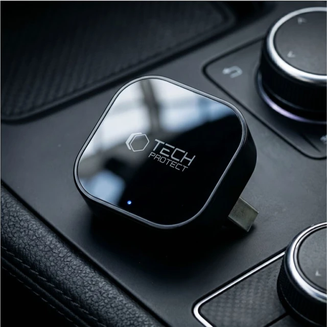 Адаптер Tech-Protect Ultraboost CA01 Apple CarPlay / Android Auto USB Bluetooth 5.4 Black (5906302323876)