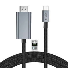 Кабель Tech-Protect Ultraboost USB-C to HDMI 2.1 8K 60Hz 200cm Grey (5906302323920)