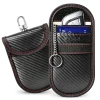 Чохол Tech-Protect KLR100 Pouch Keyless RFID Signal Blocker Case Carbon Black/Red (5906302323937)