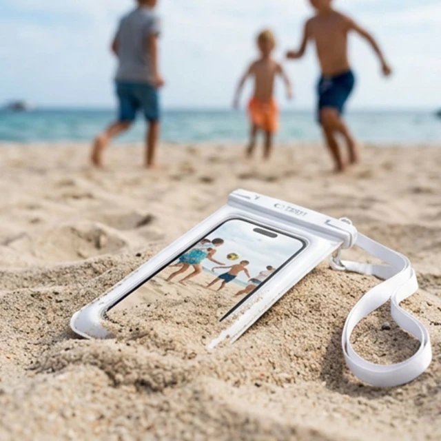 Чехол Tech-Protect UWC7 Universal Waterproof Floating Case 6.9 inch White (5906302323944)