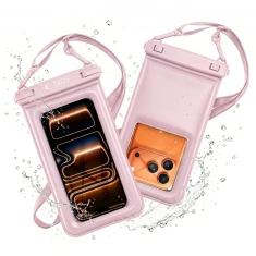 Чохол Tech-Protect UWC7 Universal Waterproof Floating Case 6.9 inch Pink (5906302323951)