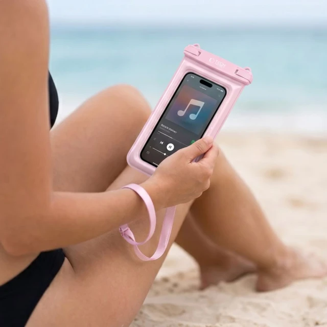 Чохол Tech-Protect UWC7 Universal Waterproof Floating Case 6.9 inch Pink (5906302323951)