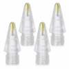 Наконечники Tech-Protect Stylus Tips для Apple Pencil Clear (4 pack) (5906302323968)