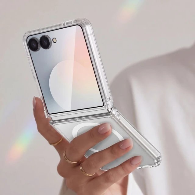 Чохол Tech-Protect FlexAir Hybrid для Samsung Galaxy Flip 8 Clear with MagSafe (5906302324019)