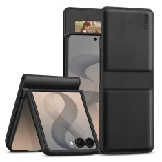 Чохол Tech-Protect Wallet для Samsung Galaxy Flip 8 Black with MagSafe (5906302324026)
