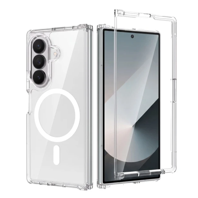 Чохол Tech-Protect FlexAir Hybrid для Samsung Galaxy Fold 8 Ultra Clear with MagSafe (5906302324057)