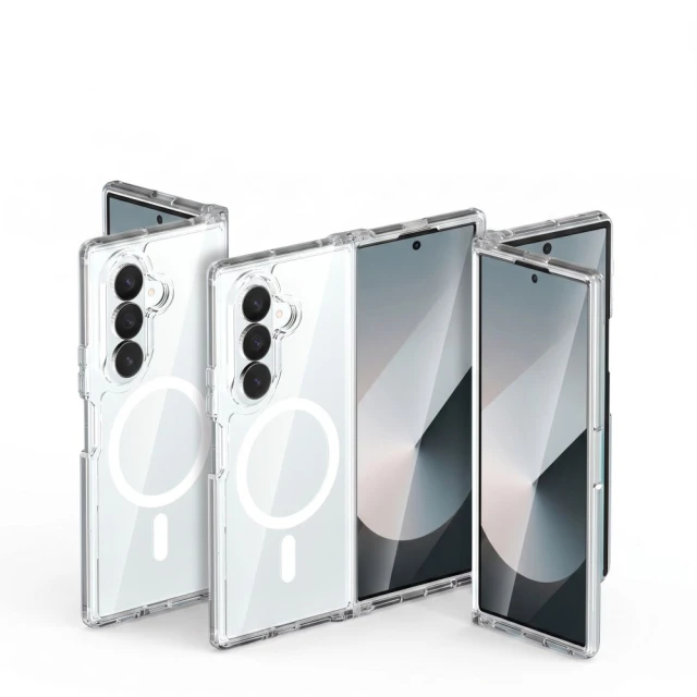 Чохол Tech-Protect FlexAir Hybrid для Samsung Galaxy Fold 8 Ultra Clear with MagSafe (5906302324057)
