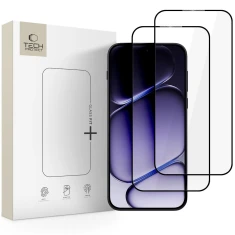 Захисне скло Tech-Protect Glass Fit+ для OnePlus Nord 6 Black (2 pack) (5906302324088)