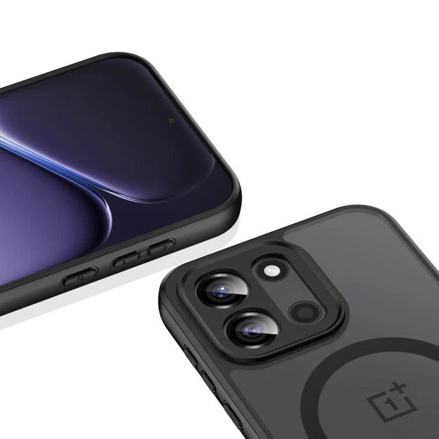 Чохол Tech-Protect MagMat для OnePlus Nord 6 Matte Black with MagSafe (5906302324095)
