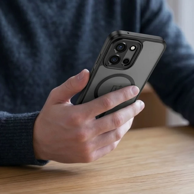 Чохол Tech-Protect MagMat для OnePlus Nord 6 Matte Black with MagSafe (5906302324095)