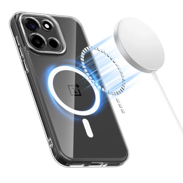 Чохол Tech-Protect Flexair Hybrid для OnePlus Nord 6 Clear with MagSafe (5906302324101)