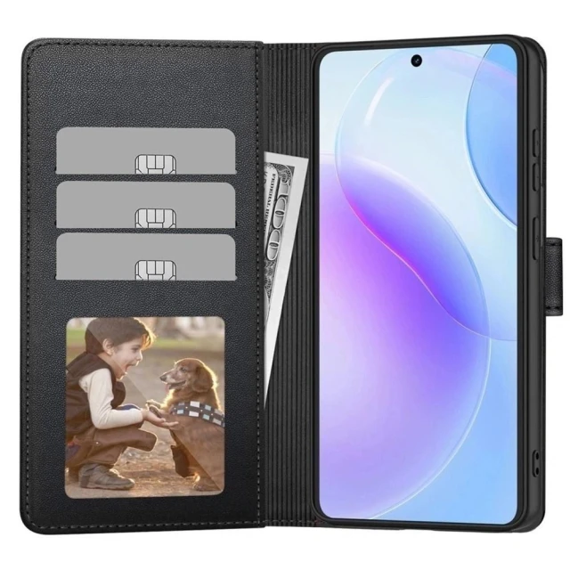 Чохол Tech-Protect Wallet для OnePlus Nord 6 Black with MagSafe (5906302324118)