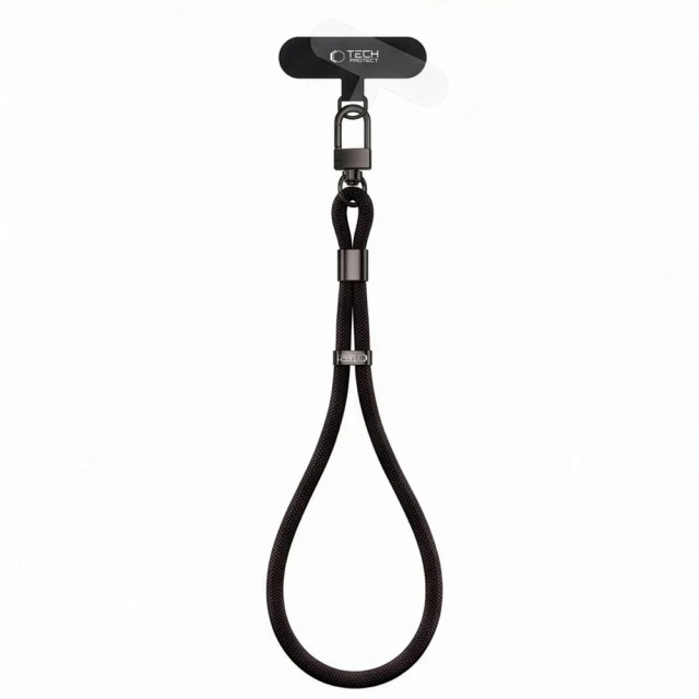 Ремінець Tech-Protect C11S Rope Wrist Strap Black (5906302324149)