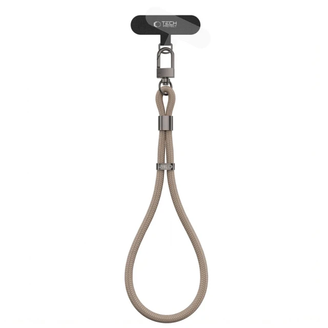 Ремешок Tech-Protect C11S Rope Wrist Strap Beige (5906302324163)
