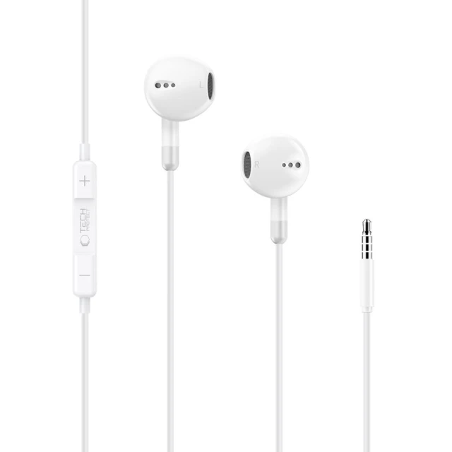 Навушники Tech-Protect Ultraboost Mini Jack Core G4 White (5906302324293)