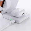 Бездротова зарядка Tech-Protect A56 3in1 Magnetic MagSafe Wireless Charger 25W Qi2.2 White (5906302324408)