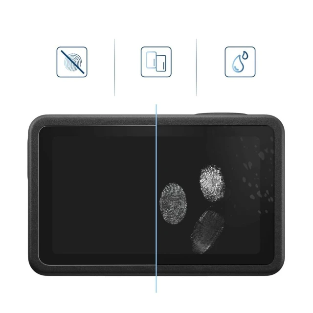 Защитное стекло Tech-Protect Glass Fit+ (2 pack) для DJI Osmo Action 6 Clear (5906302324422)
