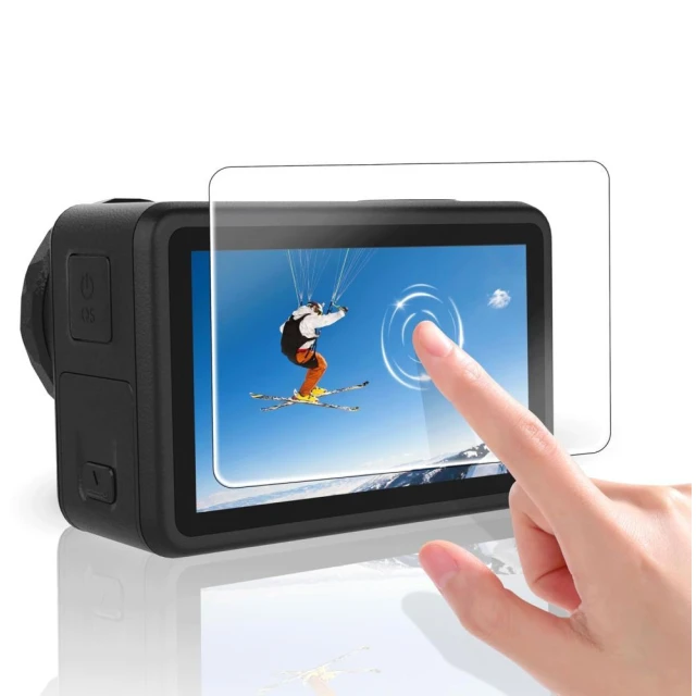 Защитное стекло Tech-Protect Glass Fit+ (2 pack) для DJI Osmo Action 6 Clear (5906302324422)
