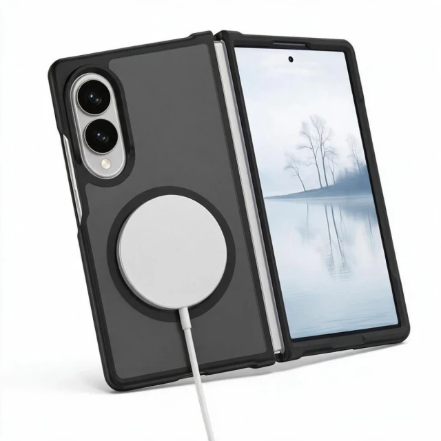 Чохол Tech-Protect Magmat для Samsung Galaxy Fold 8 Black with MagSafe (5906302324538)