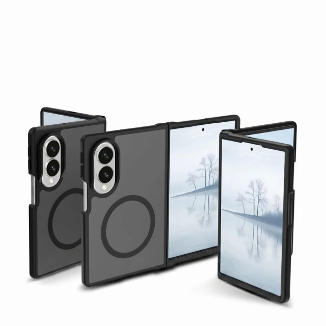 Чохол Tech-Protect Magmat для Samsung Galaxy Fold 8 Black with MagSafe (5906302324538)