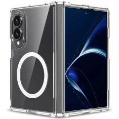 Чохол Tech-Protect Flexair Hybrid для Samsung Galaxy Fold 8 Clear with MagSafe (5906302324552)