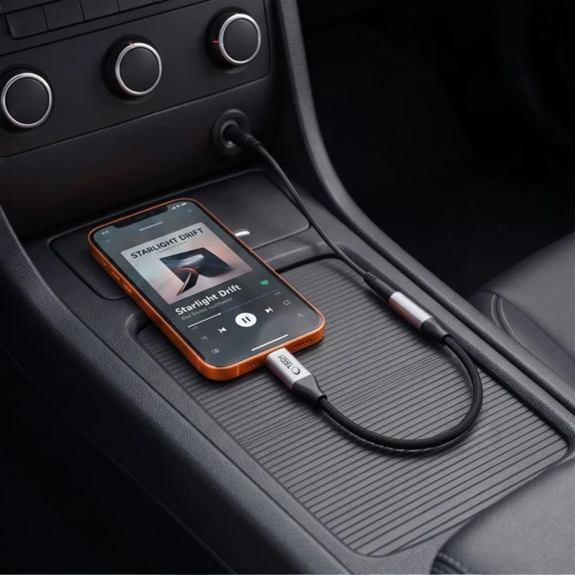Адаптер Tech-Protect UltraBoost USB-C to Mini Jack 3.5mm DAC Grey (5906302324620)