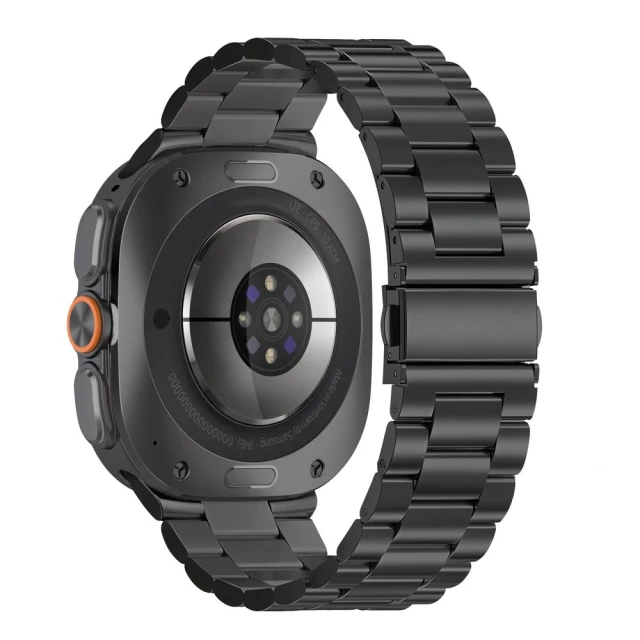 Ремінець Tech-Protect Stainless для Samsung Galaxy Watch Ultra 1/2 47 mm Black (5906302324651)