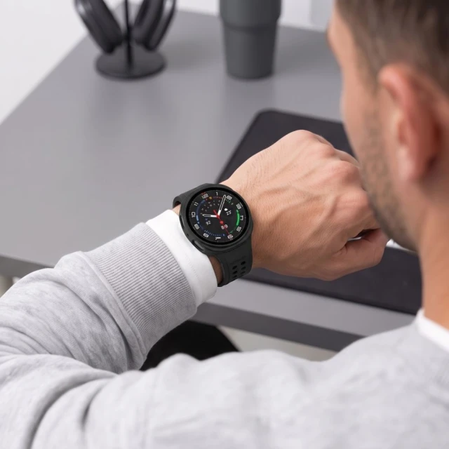 Чохол Tech-Protect Defense для Samsung Galaxy Watch 8/9 44mm Black (2 pack) (5906302324699)