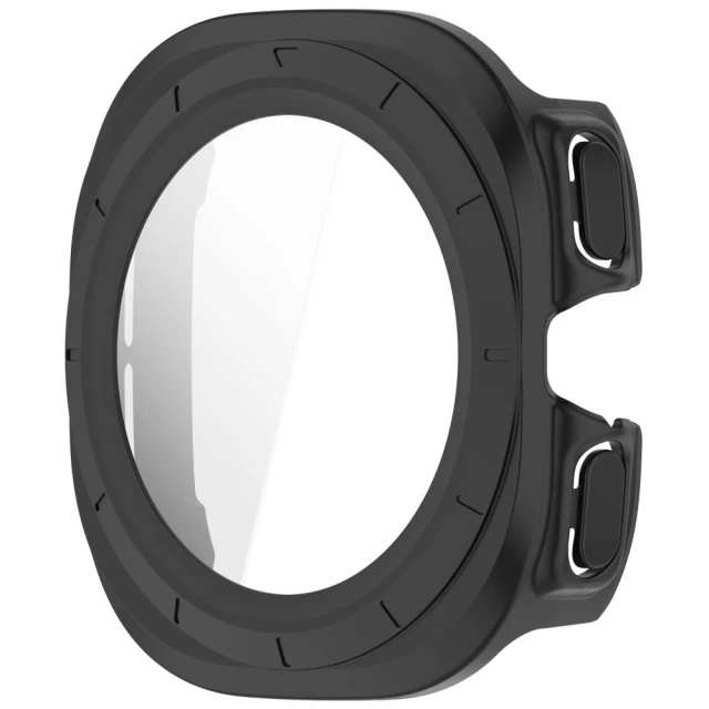 Чохол Tech-Protect Defense (2 pack) для Samsung Galaxy Watch Ultra 2 47mm Matte Black & Clear (5906302324736)