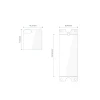 Захисний набір Tech-Protect Easy Set Foil & Glass Fit+ 4in1 для Samsung Galaxy Flip 7/8 Clear (5906302324743)