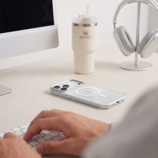 Чехол Tech-Protect MagZero для iPhone 18 Pro | 17 Pro White (5906302324859)