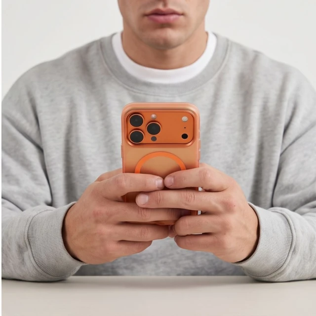 Чохол Tech-Protect MagZero для iPhone 18 Pro Max | 17 Pro Max Orange (5906302324880)