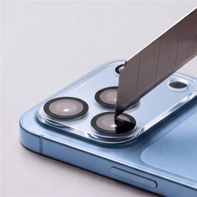 Захисне скло для камери Tech-Protect Cam Fit+ для iPhone 18 Pro Clear (5906302324965)