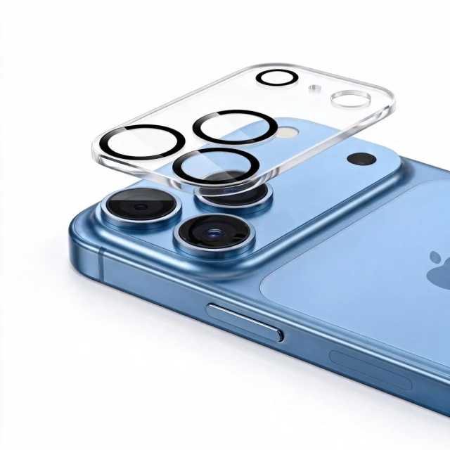 Захисне скло для камери Tech-Protect Cam Fit+ для iPhone 18 Pro Max Clear (5906302324972)