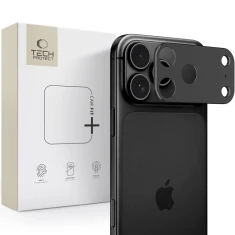 Захисне скло для камери Tech-Protect CamAlloy Fit+ для iPhone 18 Pro Max Black (5906302324996)