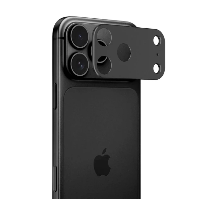 Захисне скло для камери Tech-Protect CamAlloy Fit+ для iPhone 18 Pro Max Black (5906302324996)