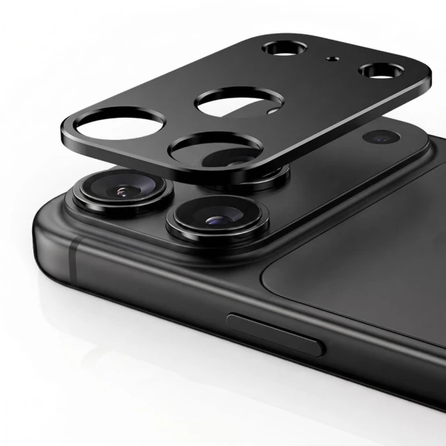 Захисне скло для камери Tech-Protect CamAlloy Fit+ для iPhone 18 Pro Max Black (5906302324996)