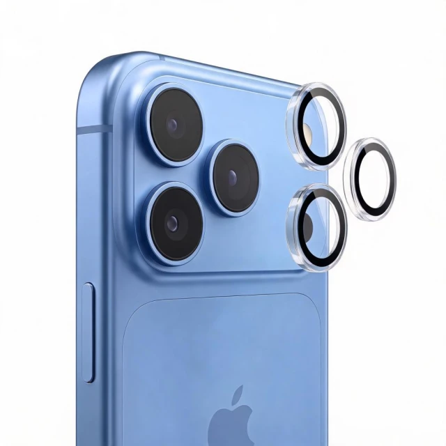 Захисне скло для камери Tech-Protect CamRing Fit+ для iPhone 18 Pro | 18 Pro Max Clear (5906302325009)