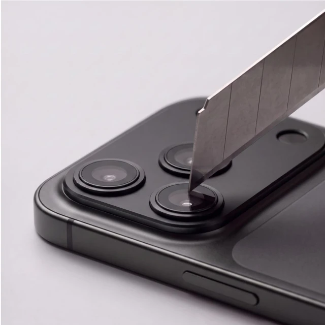 Захисне скло для камери Tech-Protect CamFull Fit+ для iPhone 18 Pro Max Black (5906302325030)
