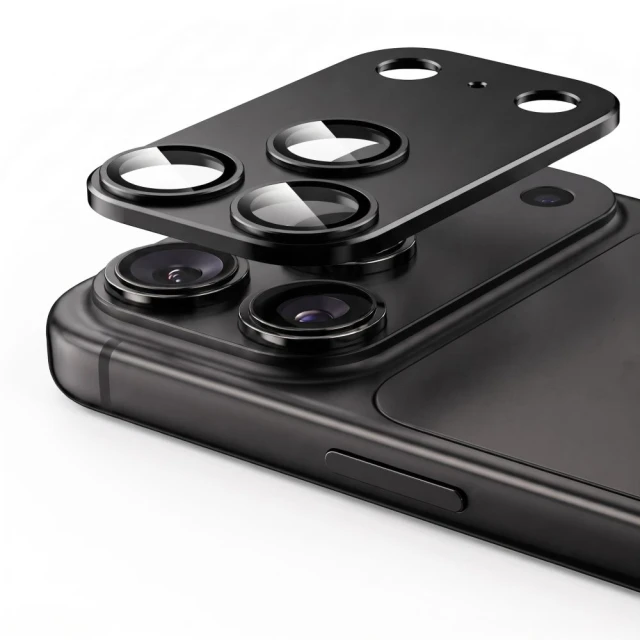 Захисне скло для камери Tech-Protect CamFull Fit+ для iPhone 18 Pro Max Black (5906302325030)