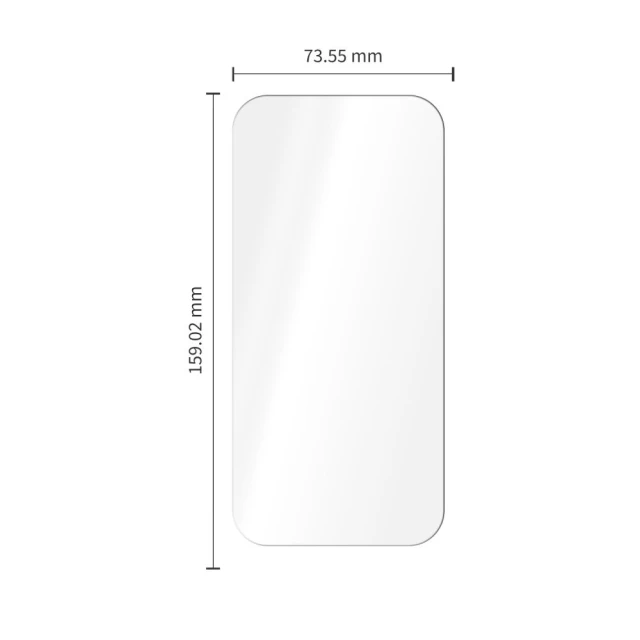 Захисне скло Tech-Protect Easy Set+ для iPhone 18 Pro Max Clear (3 pack) (5906302325054)