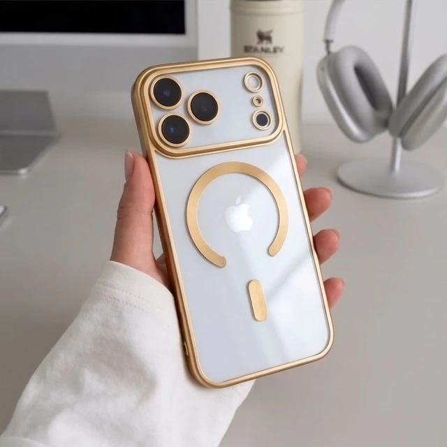 Чохол Tech-Protect MagFlex для iPhone 18 Pro Max | 17 Pro Max Shiny Gold (5906302325214)