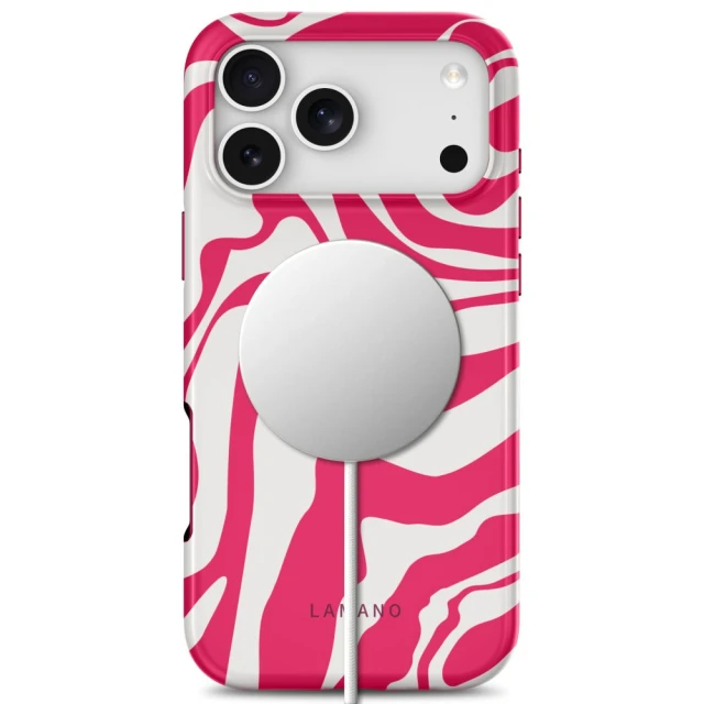 Чохол Tech-Protect Lamano для iPhone 18 Pro | 17 Pro Flamingo Bloom (5906302325221)