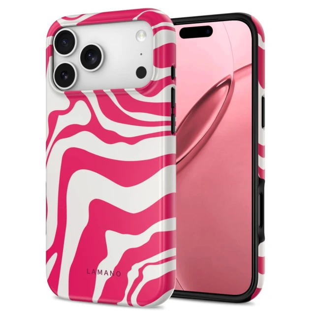 Чохол Tech-Protect Lamano для iPhone 18 Pro | 17 Pro Flamingo Bloom (5906302325221)