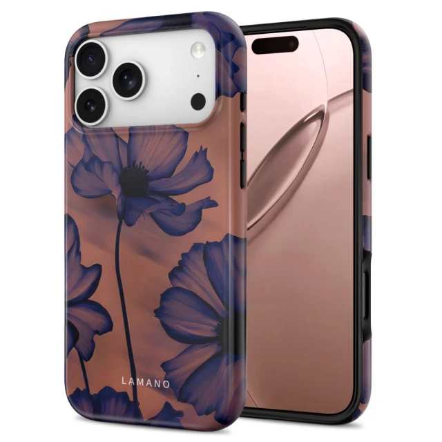Чехол Tech-Protect Lamano для iPhone 18 Pro | 17 Pro Velvet Night with MagSafe (5906302325245)