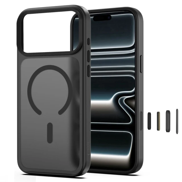 Чохол Tech-Protect MagMat для iPhone 18 Pro Max | 17 Pro Max Black (5906302325276)