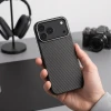 Чохол Tech-Protect Ion Carbon для iPhone 18 Pro | 17 Pro Black Silver with MagSafe (5906302325306)