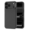 Чохол Tech-Protect Ion Carbon для iPhone 18 Pro Max | 17 Pro Max Black Silver with MagSafe (5906302325313)