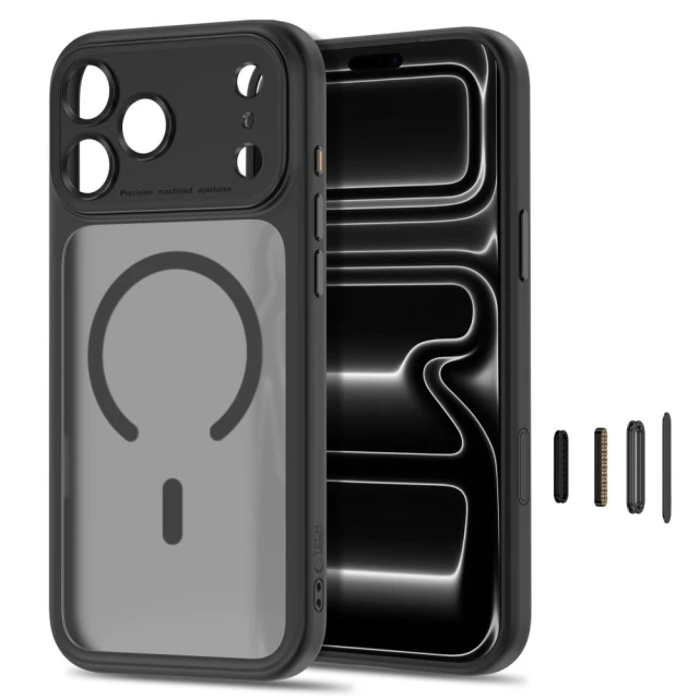 Чохол Tech-Protect MagPeak CC для iPhone 18 Pro Max | 17 Pro Max Black (5906302325375)